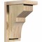 Ekena Millwork Monterey Rough Sawn Corbel w/Backplate, Douglas Fir, 6"W x 8"D x 12"H COR06X08X12MON01RDF - alternate 1